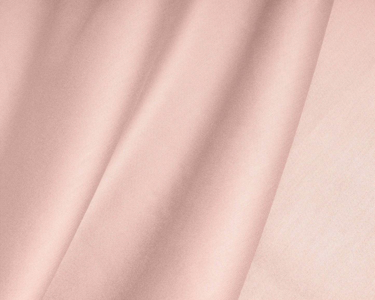 Topper Satin Spannbettlaken Rose 160 x 220 cm - Palo24