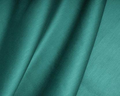 Split-Topper Satin Spannbettlaken Dunkelgrün 180 x 200 cm - Palo24