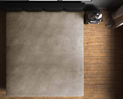 Samt Spannbettlaken Taupe 140 x 200 cm - Palo24