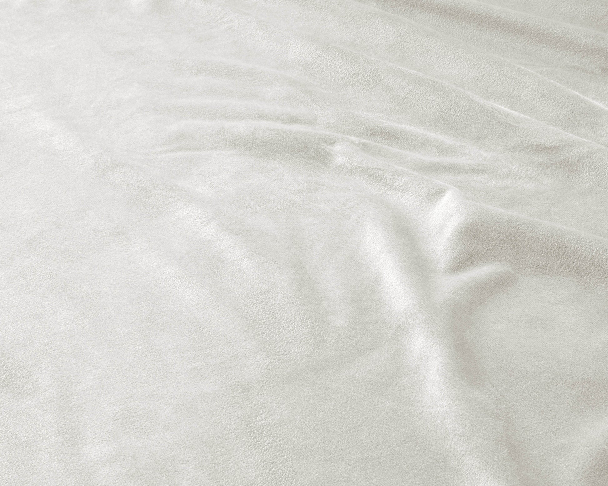 Samt Spannbettlaken Creme 90 x 200 cm - Palo24