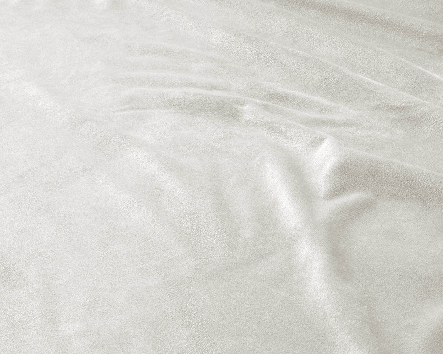 Samt Spannbettlaken Creme 140 x 200 cm - Palo24