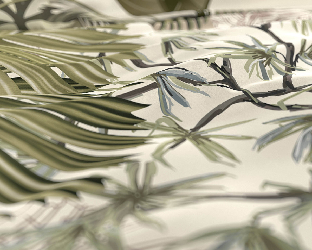 Bettbezug Ayana Weiss 140 x 220 cm - Palo24