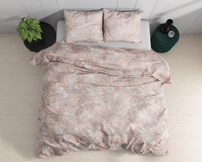 Bettbezug Floor rosa 140 x 220 cm - Palo24