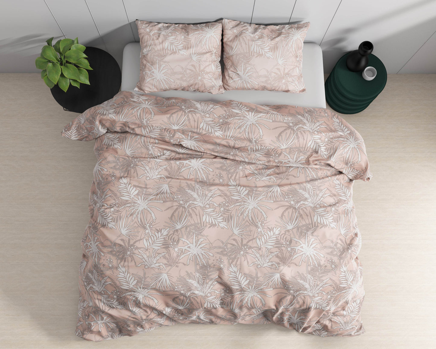 Bettbezug Floor rosa 200 x 220 cm - Palo24
