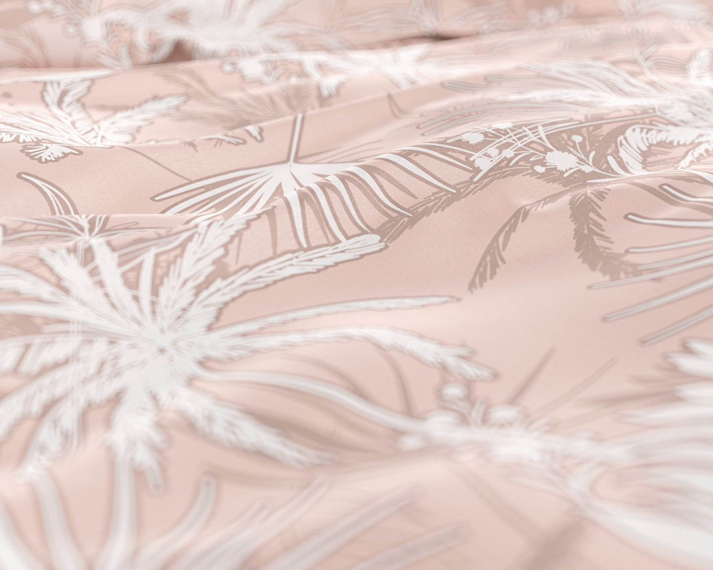 Bettbezug Floor rosa 240 x 220 cm - Palo24