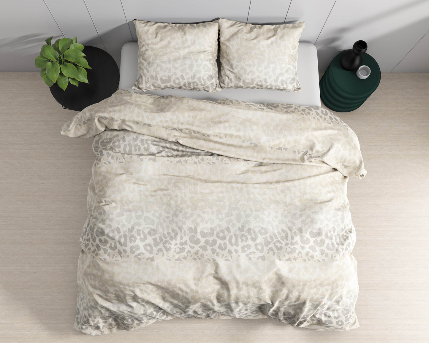 Bettbezug Rosa Weiss 200 x 220 cm - Palo24