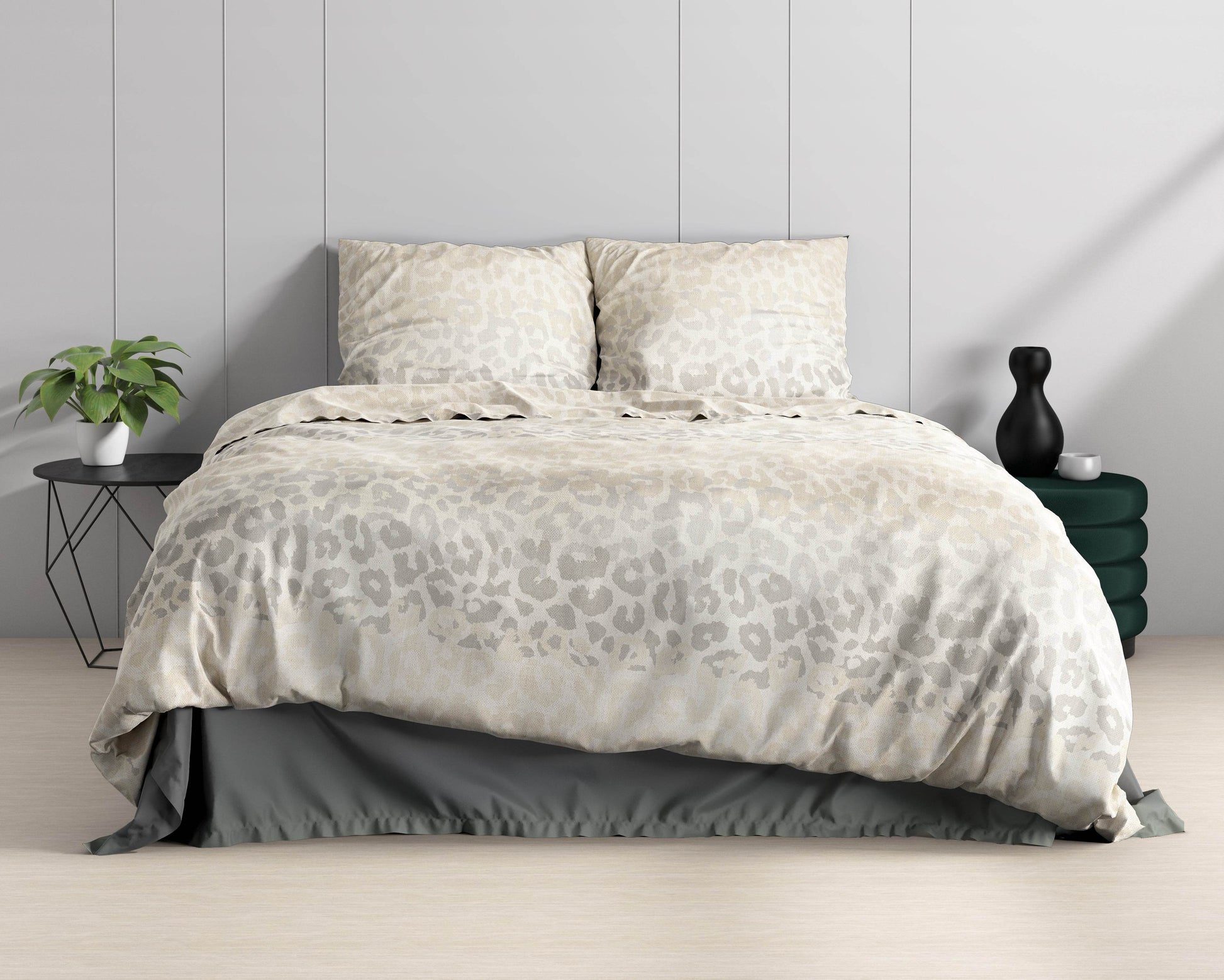 Bettbezug Rosa Weiss 200 x 220 cm - Palo24