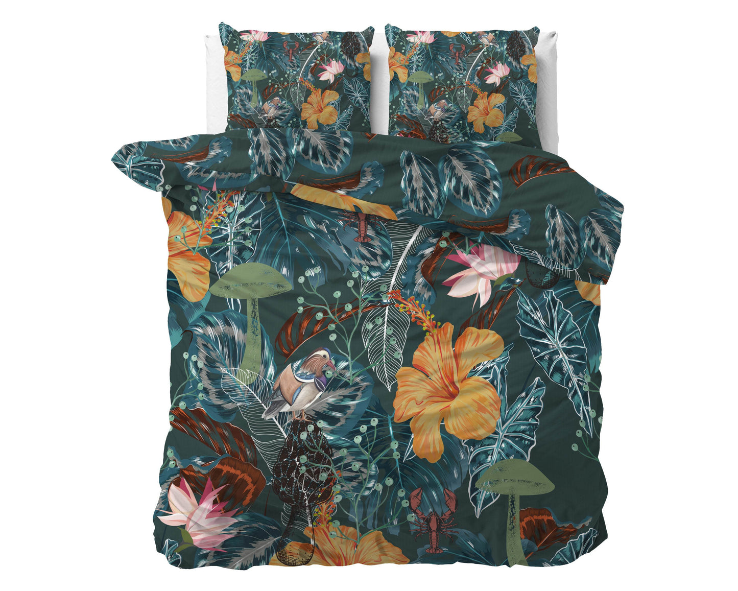 Bettbezug Calanthe Grün 200 x 220 cm - Palo24
