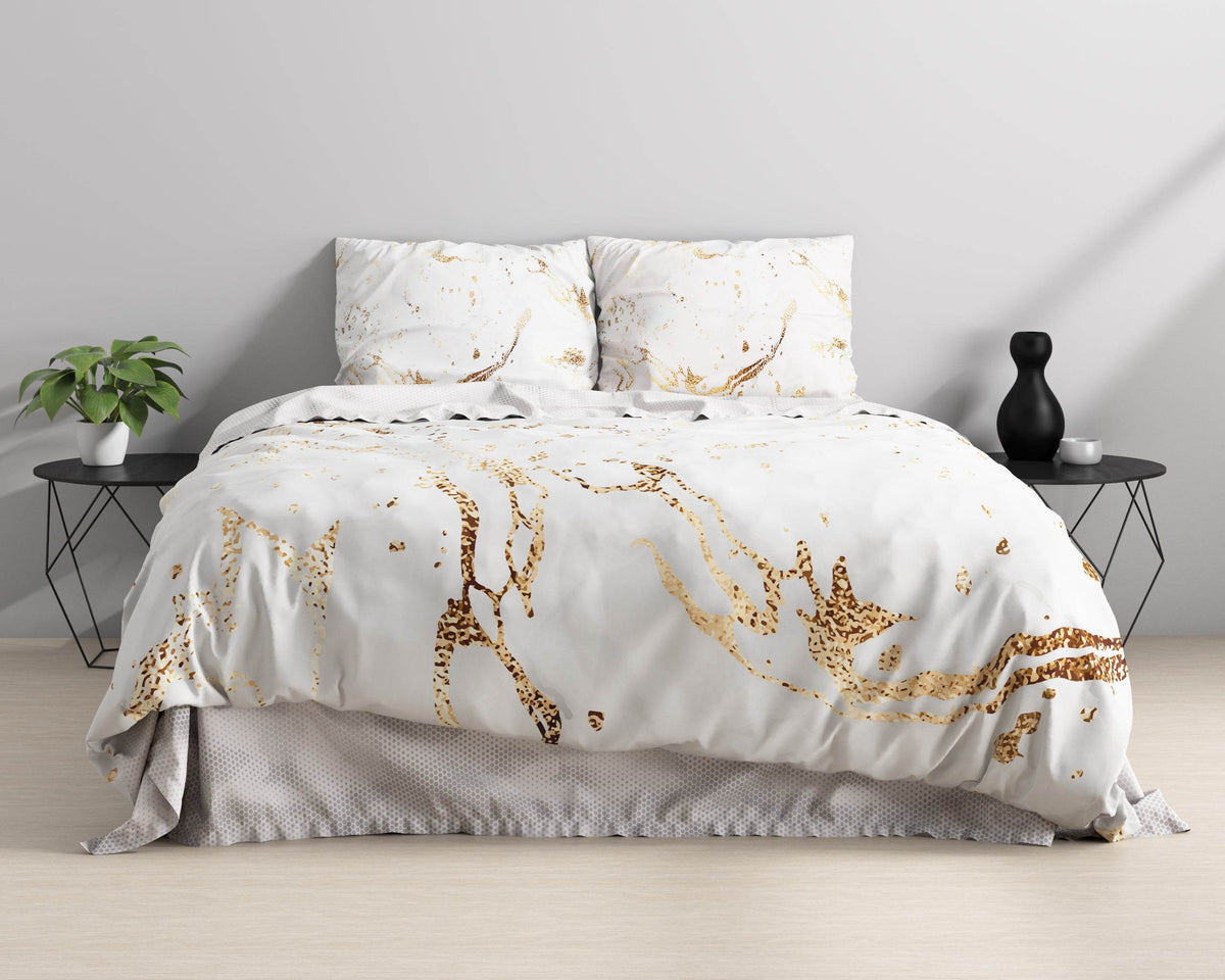 Bettbezug Bianco Weiss 200 x 220 cm - Palo24