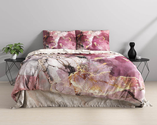 Bettbezug Breccia rosa 240 x 220 cm - Palo24