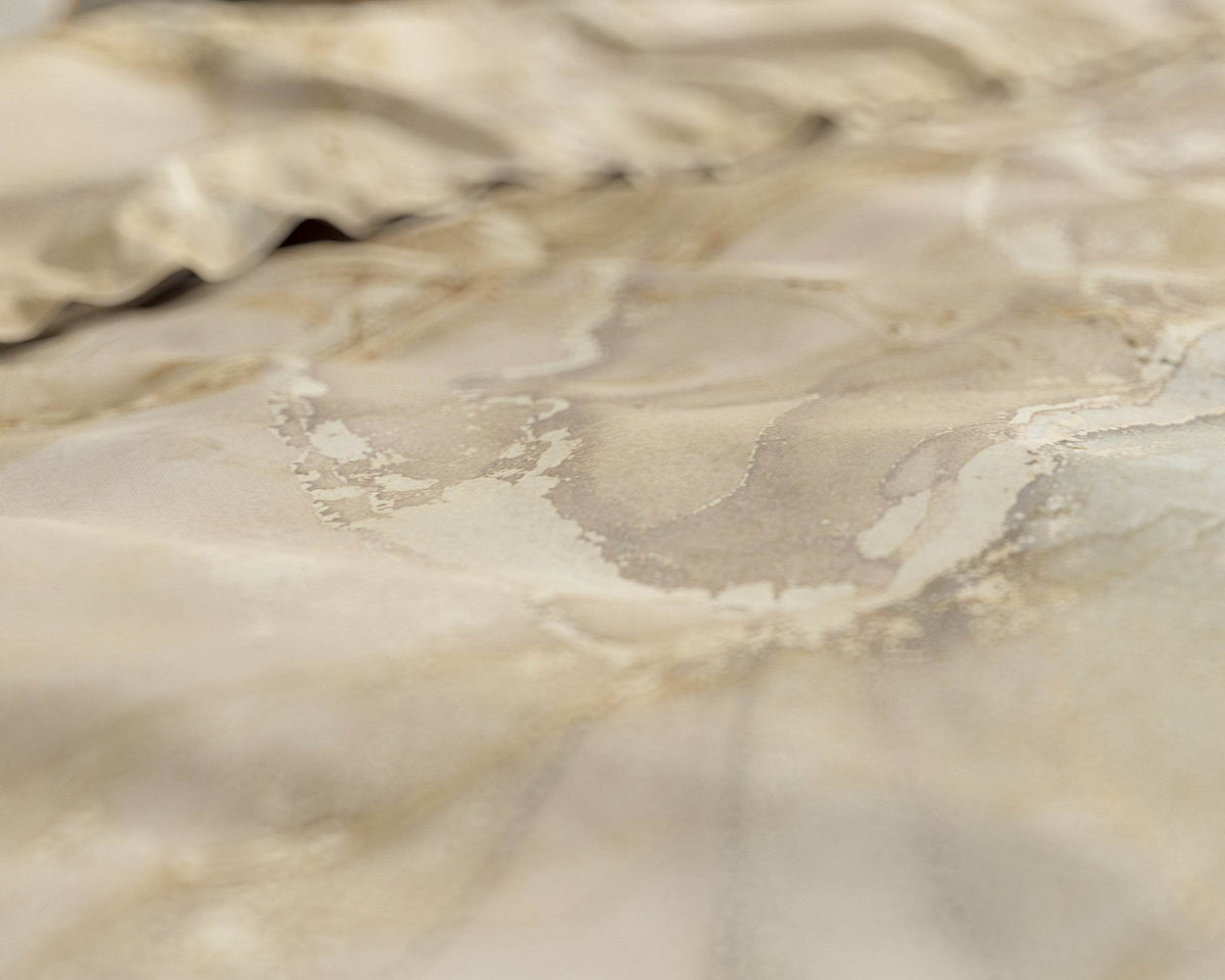 Bettbezug Botticino Taupe 140 x 220 cm - Palo24