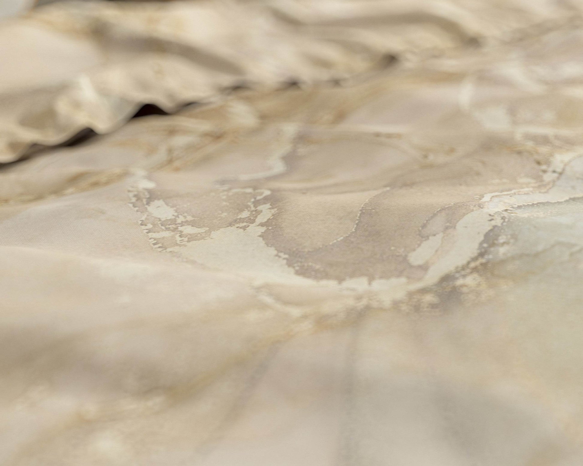 Bettbezug Botticino Taupe 240 x 220 cm - Palo24