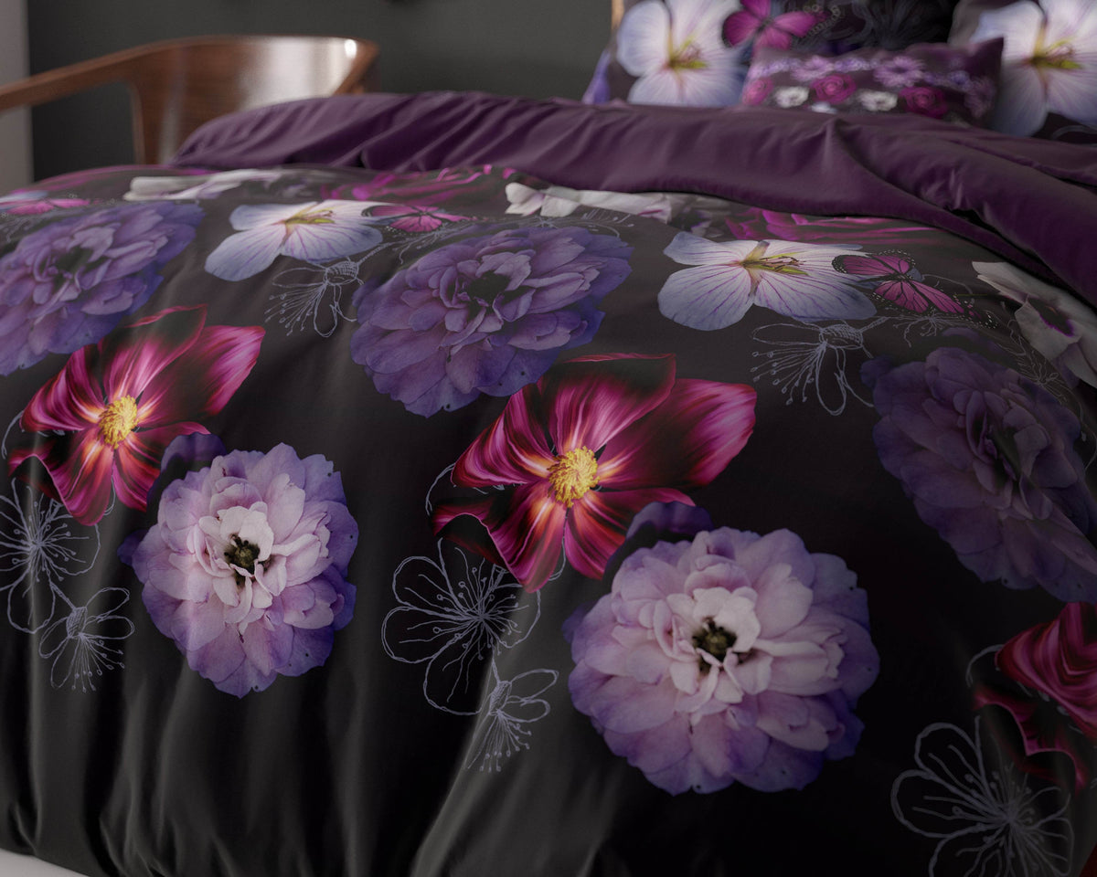 Bettbezug Magic Flower Lila 200 x 220 cm - Palo24