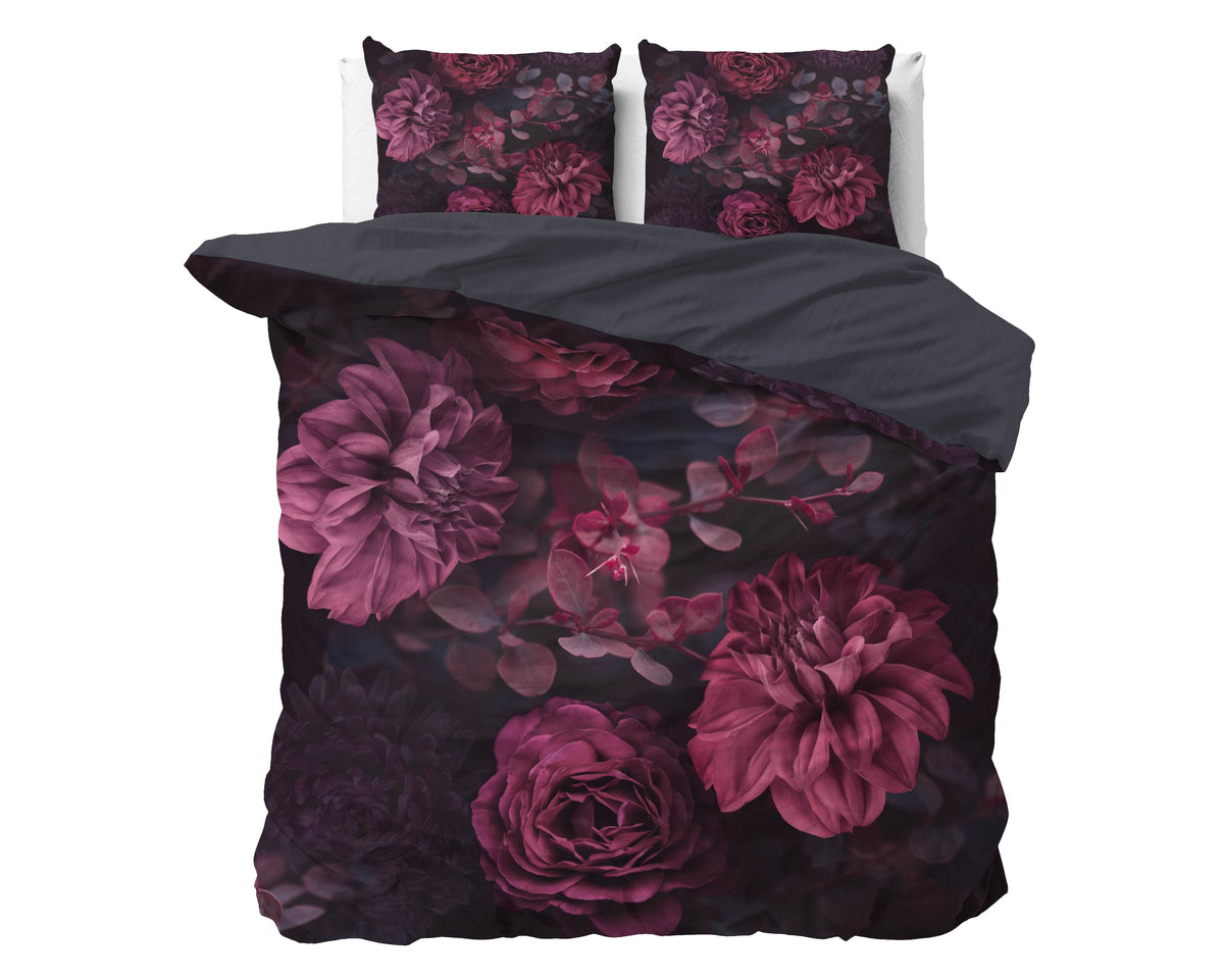 Bettbezug Canberra Rot 140 x 220 cm - Palo24