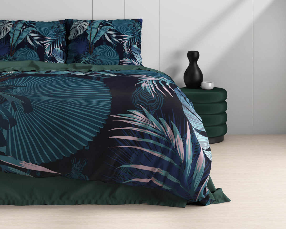 Bettbezug Edvard blau 140 x 220 cm - Palo24