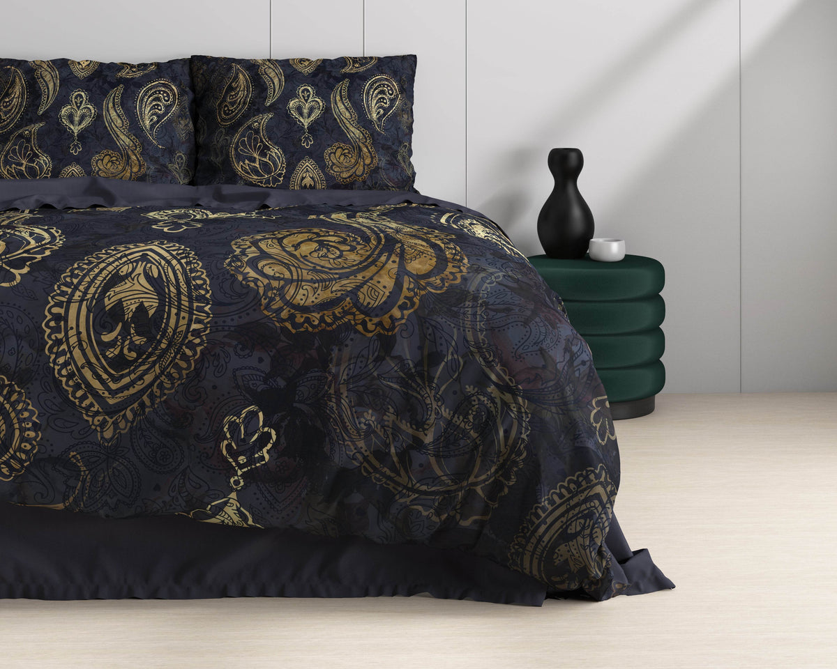 Bettbezug Jaimy blau 140 x 220 cm - Palo24