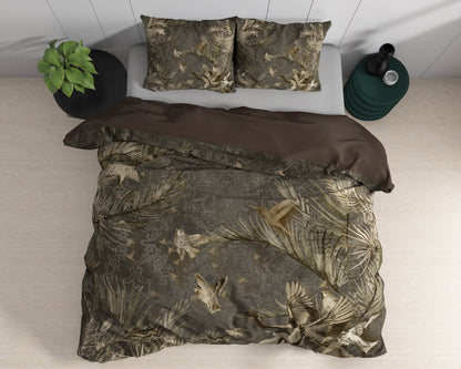 Bettbezug Aurelien Taupe 200 x 220 cm - Palo24