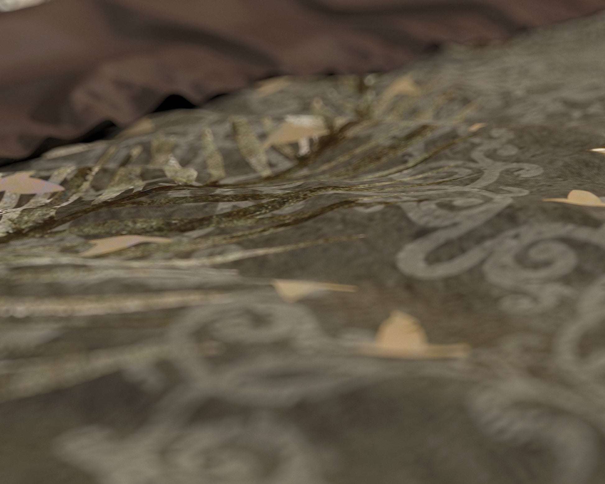 Bettbezug Aurelien Taupe 140 x 220 cm - Palo24