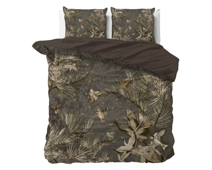 Bettbezug Aurelien Taupe 140 x 220 cm - Palo24