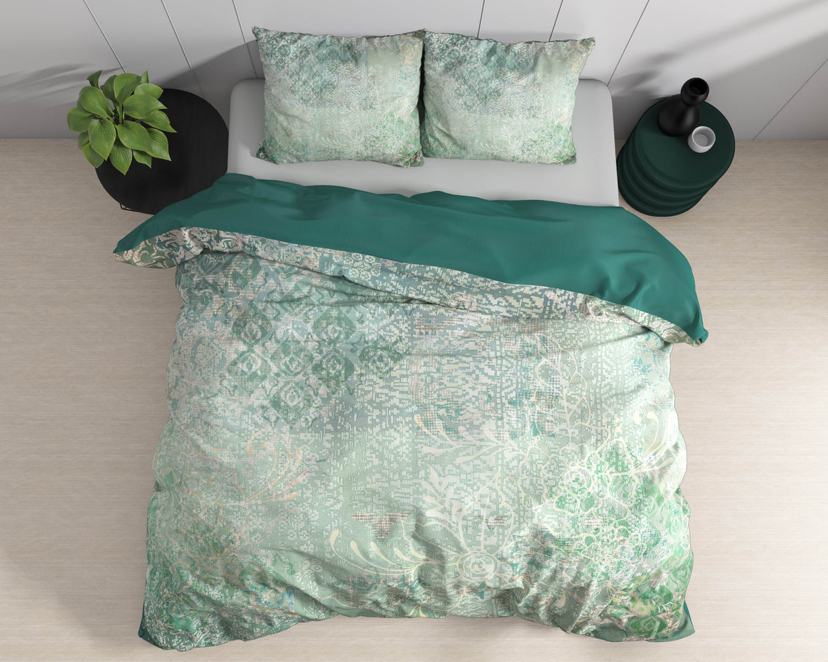 Bettbezug Dakar Grün 140 x 220 cm - Palo24