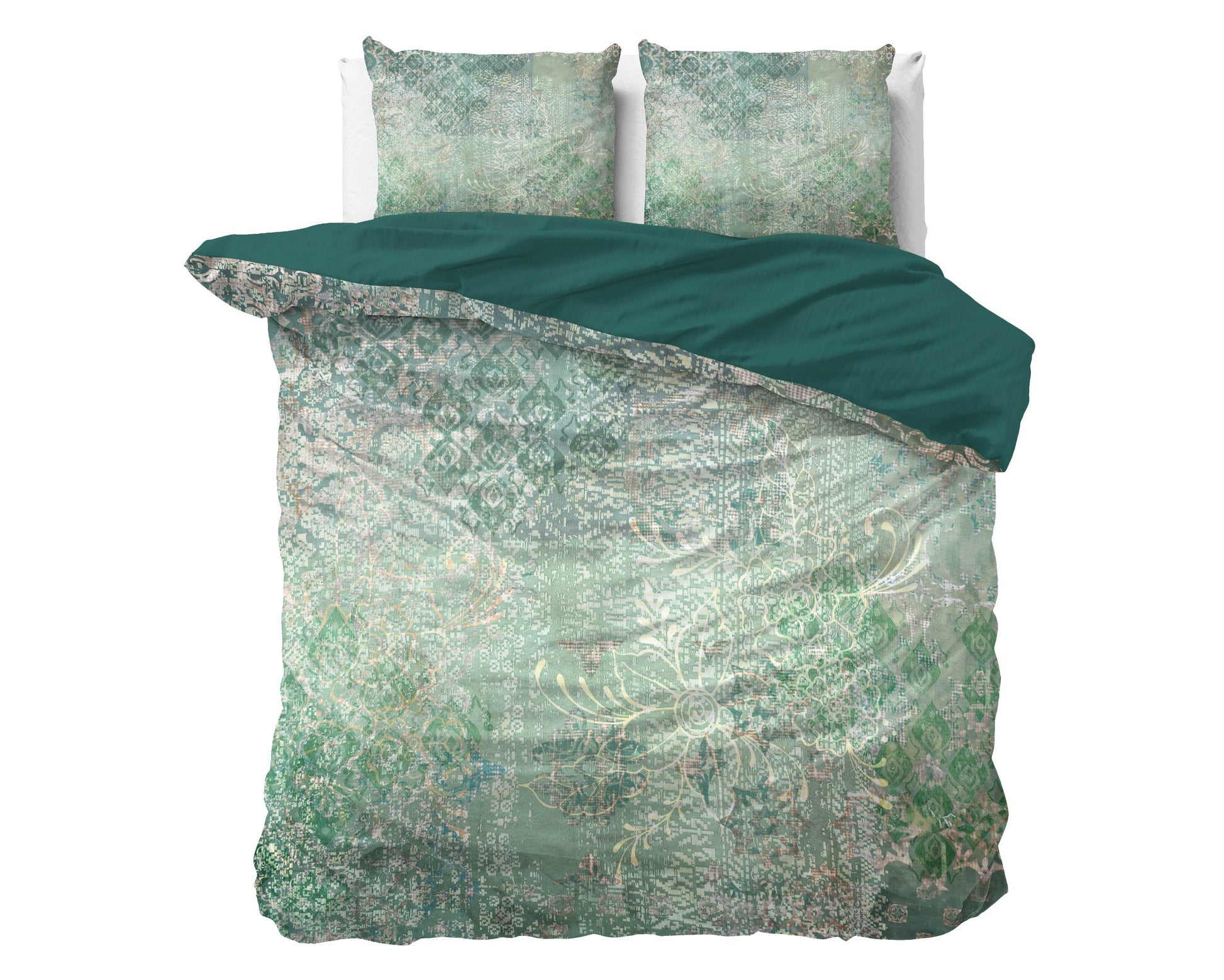 Bettbezug Dakar Grün 140 x 220 cm - Palo24