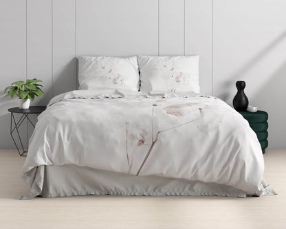 Bettbezug Dira Weiss 140 x 220 cm - Palo24
