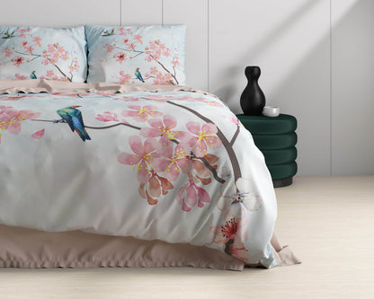 Bettbezug Layla blau 240 x 220 cm - Palo24
