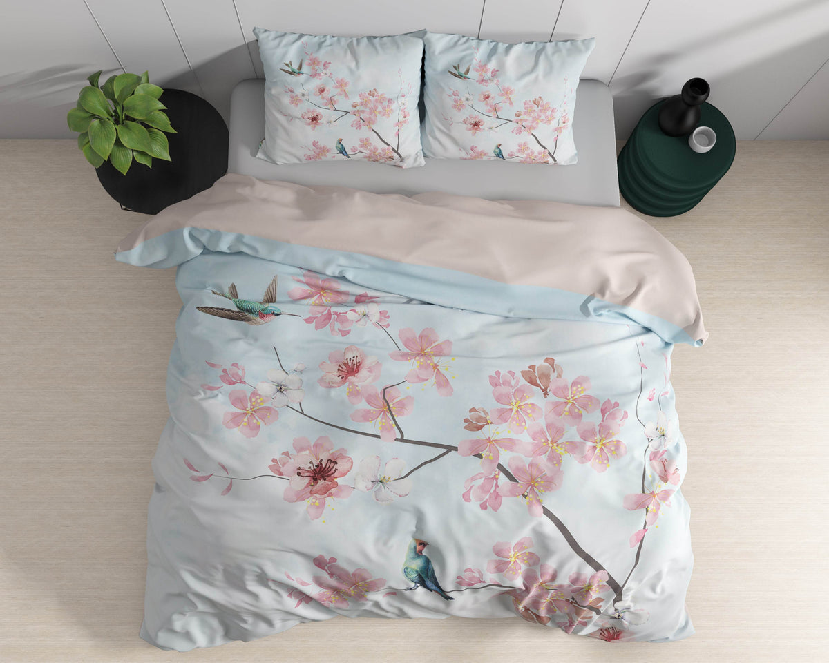 Bettbezug Layla blau 240 x 220 cm - Palo24