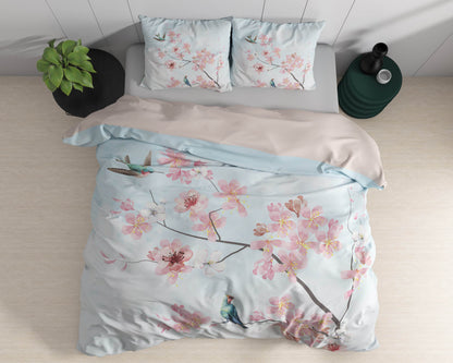 Bettbezug Layla blau 240 x 220 cm - Palo24