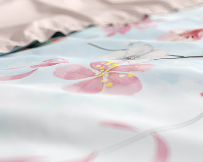 Bettbezug Layla blau 240 x 220 cm - Palo24