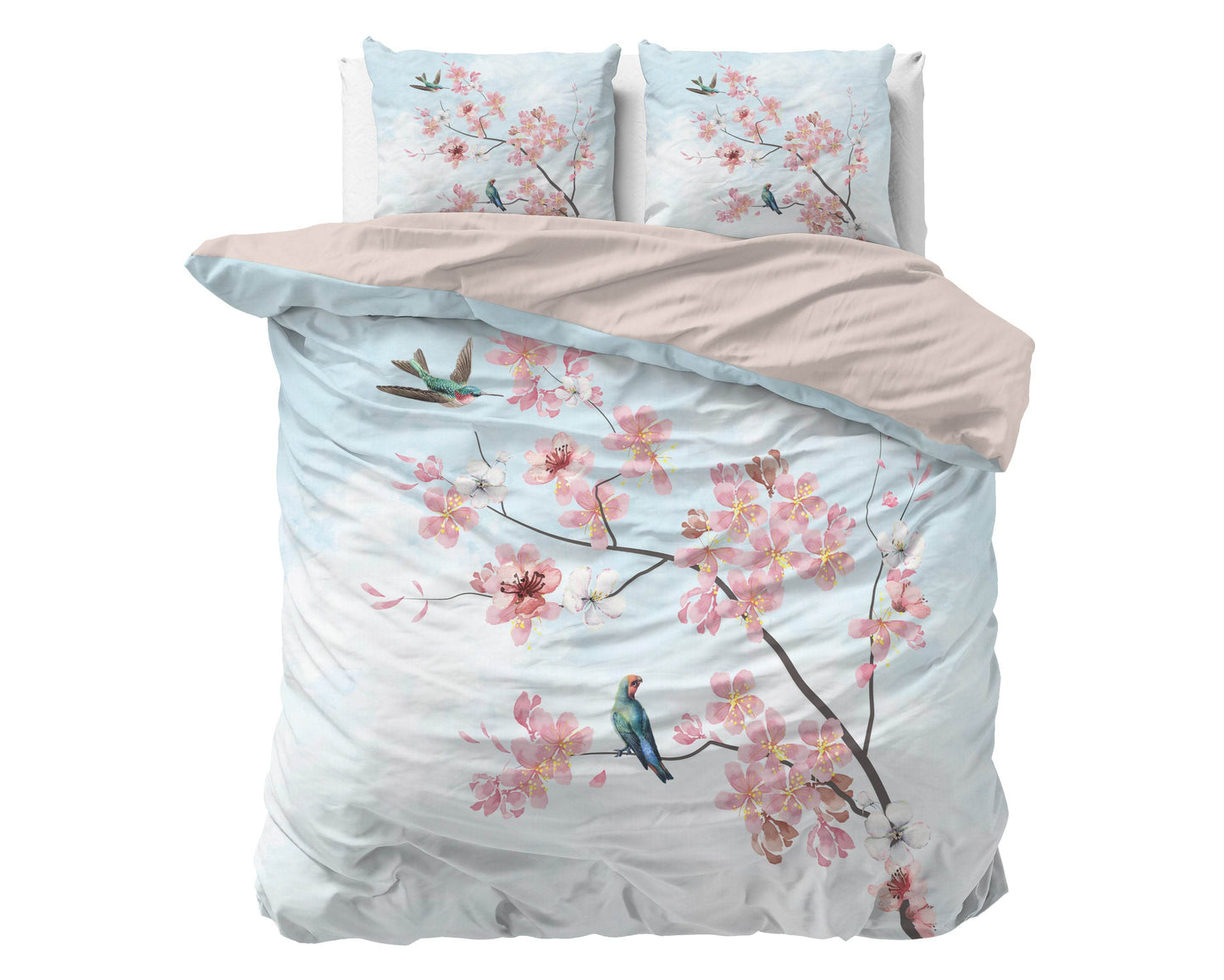 Bettbezug Layla blau 240 x 220 cm - Palo24
