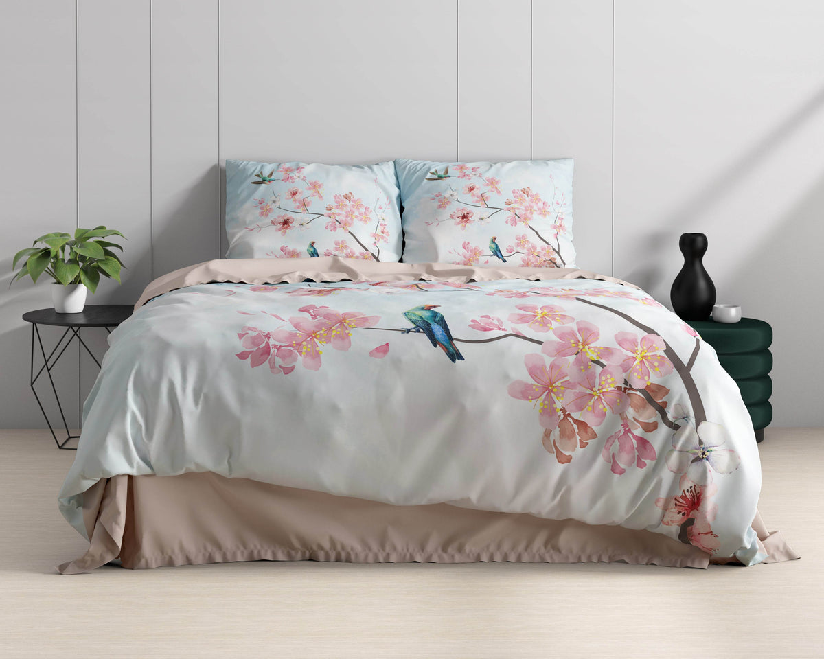 Bettbezug Layla blau 240 x 220 cm - Palo24