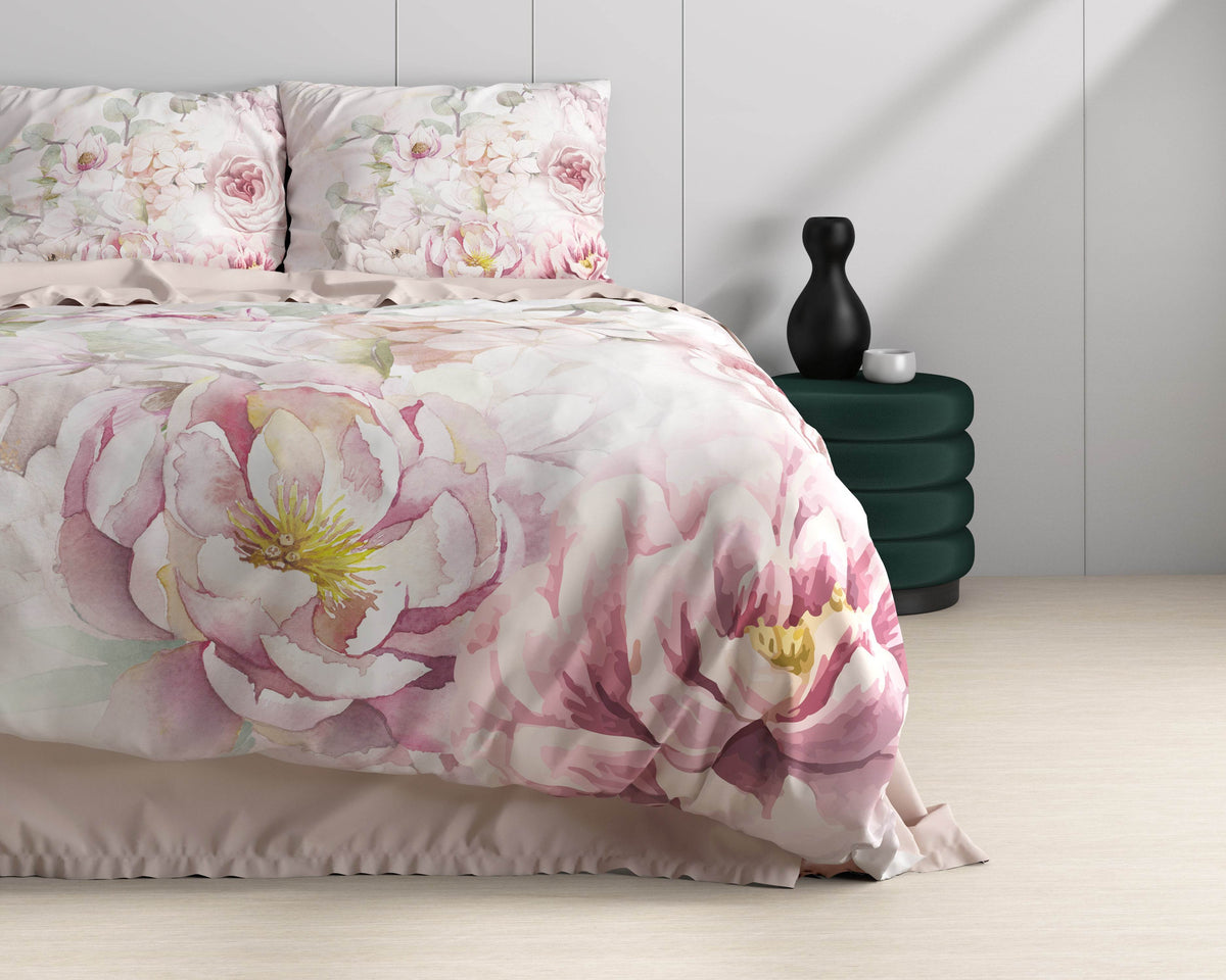 Bettbezug Minzy rosa 140 x 220 cm - Palo24