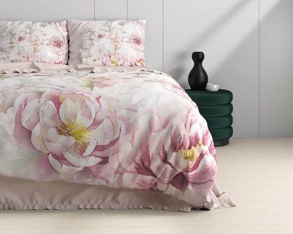 Bettbezug Minzy rosa 140 x 220 cm - Palo24