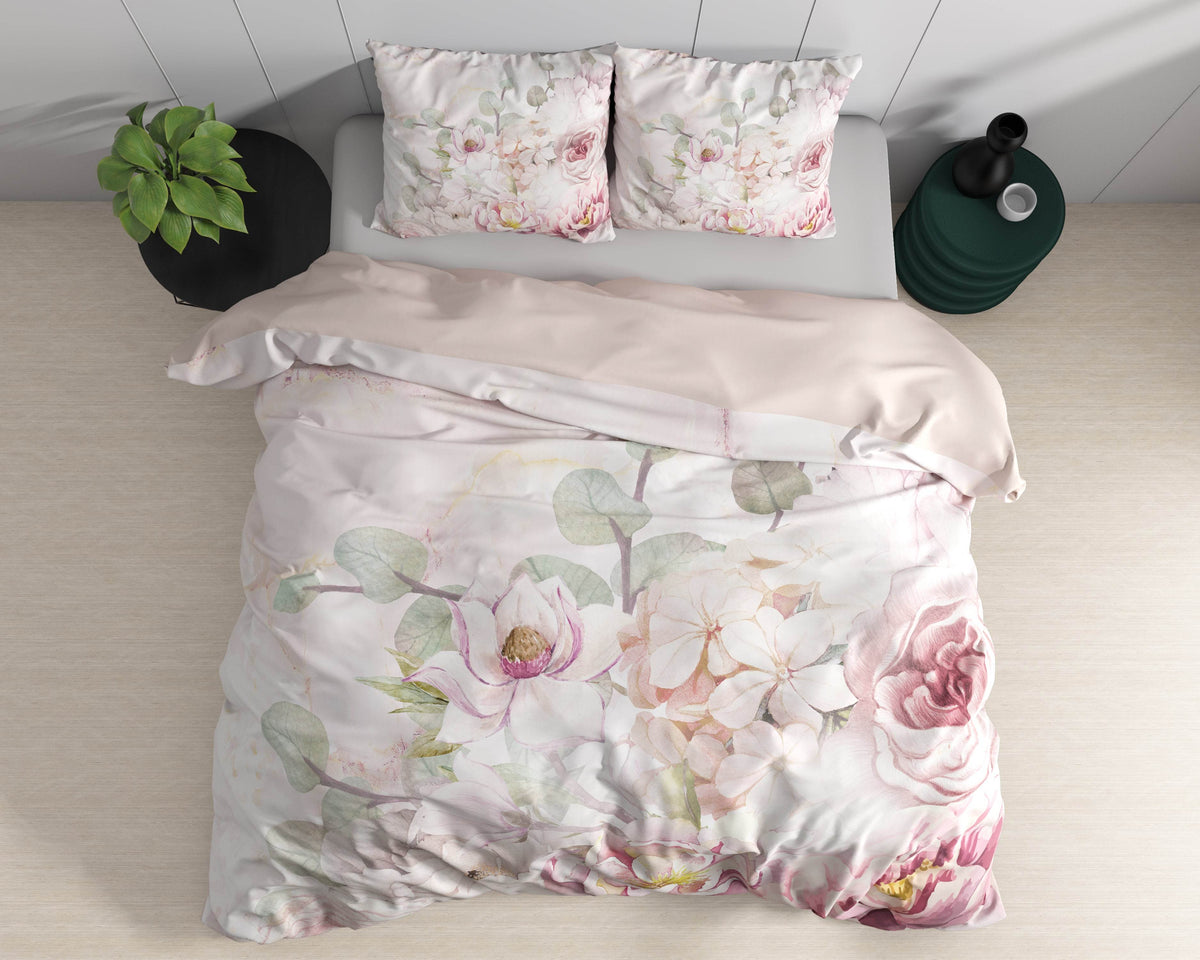 Bettbezug Minzy rosa 140 x 220 cm - Palo24