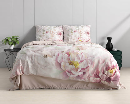 Bettbezug Minzy rosa 140 x 220 cm - Palo24