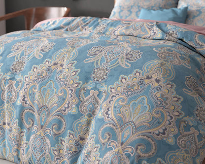 Bettbezug Giselle blau 200 x 200/220 cm - Palo24