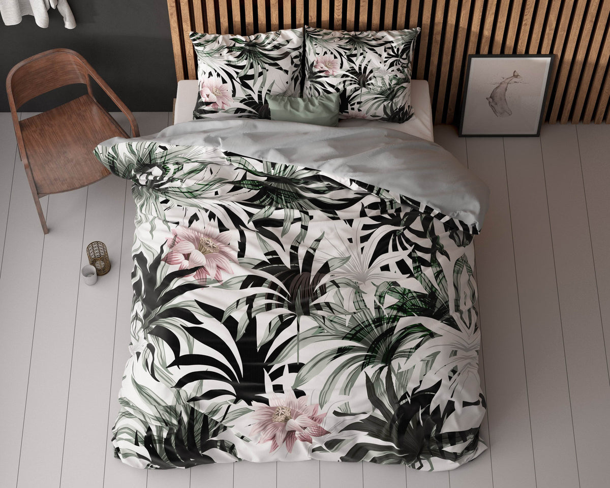 Bettbezug Suzette Weiss 240 x 200/220 cm - Palo24