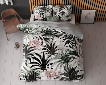 Bettbezug Suzette Weiss 240 x 200/220 cm - Palo24