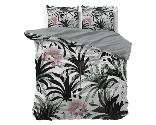 Bettbezug Suzette Weiss 200 x 200/220 cm - Palo24