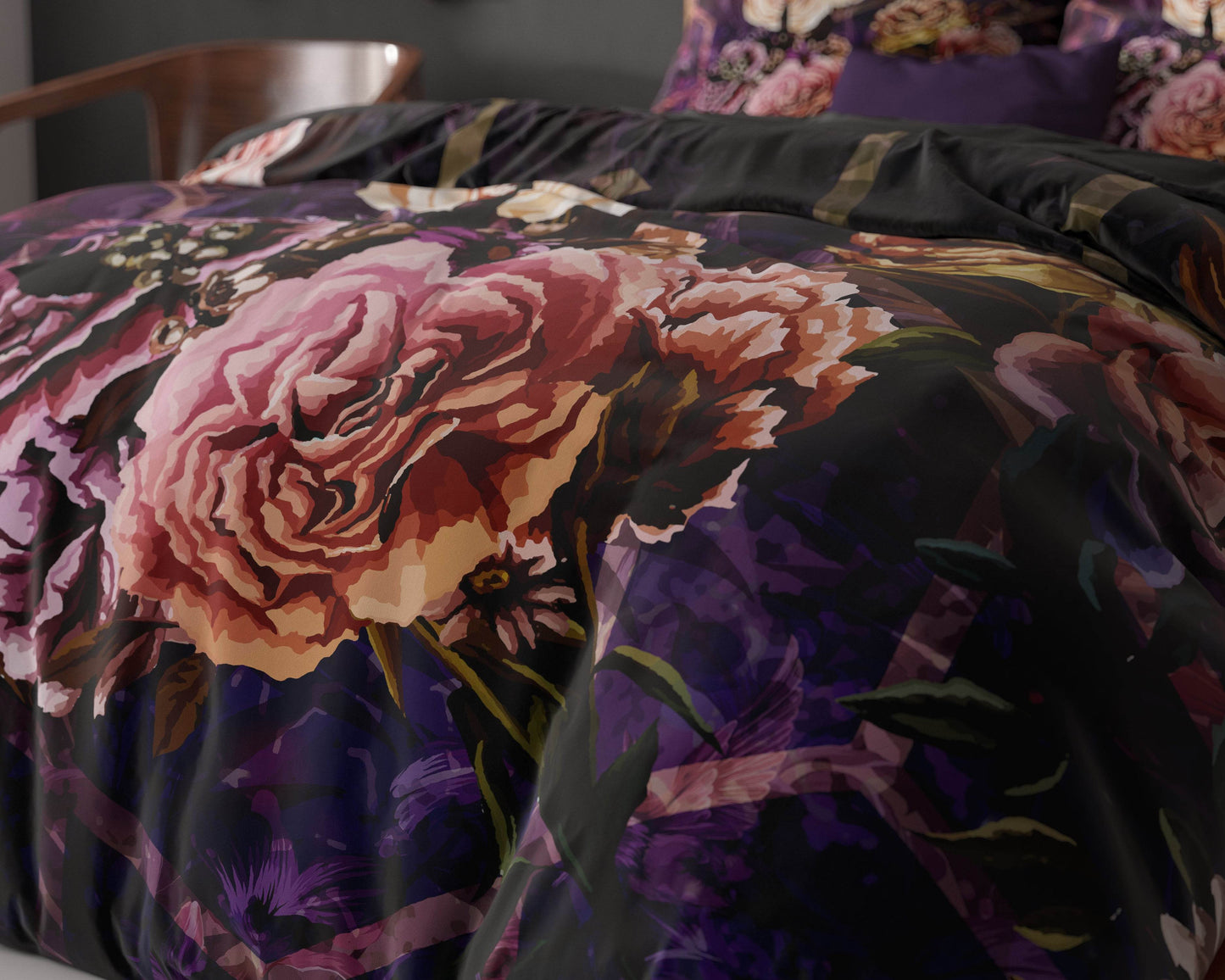 Bettbezug Marise Lila 140 x 200/220 cm - Palo24