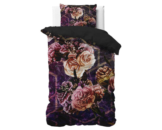 Bettbezug Marise Lila 140 x 200/220 cm - Palo24