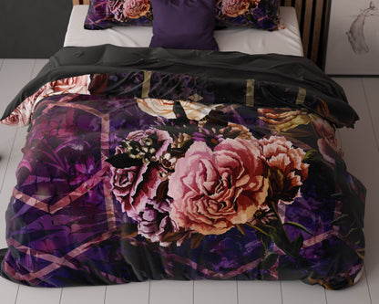 Bettbezug Marise Lila 200 x 200/220 cm - Palo24