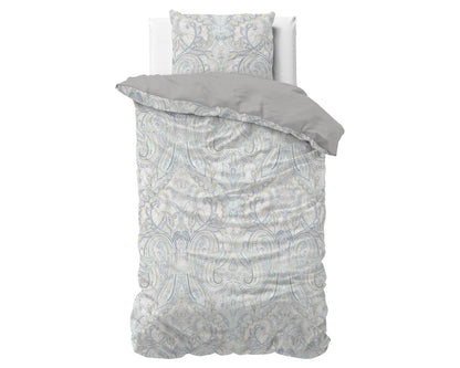 Bettbezug Cherine Grau 140 x 200/220 cm - Palo24