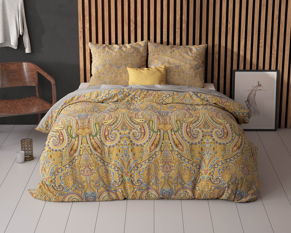Bettbezug Emeline Gold 140 x 200/220 cm - Palo24