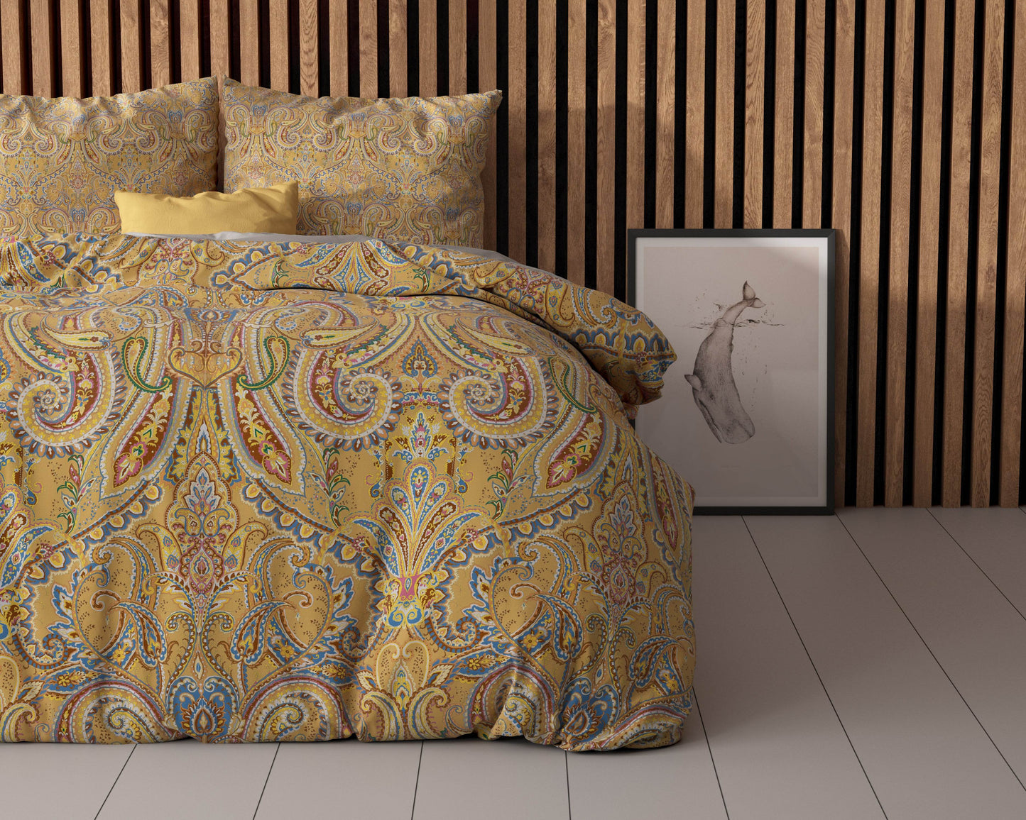 Bettbezug Emeline Gold 200 x 200/220 cm - Palo24