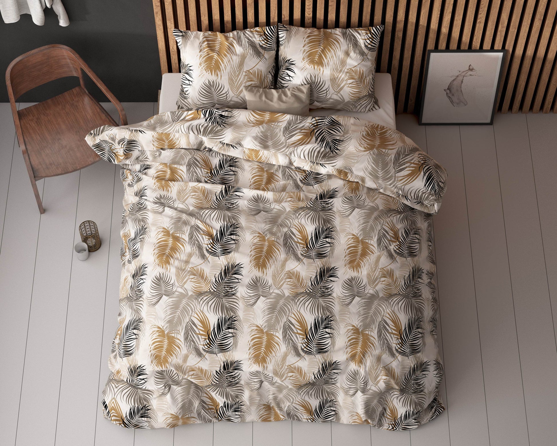 Bettbezug Feather District Sand 200 x 200/220 cm - Palo24