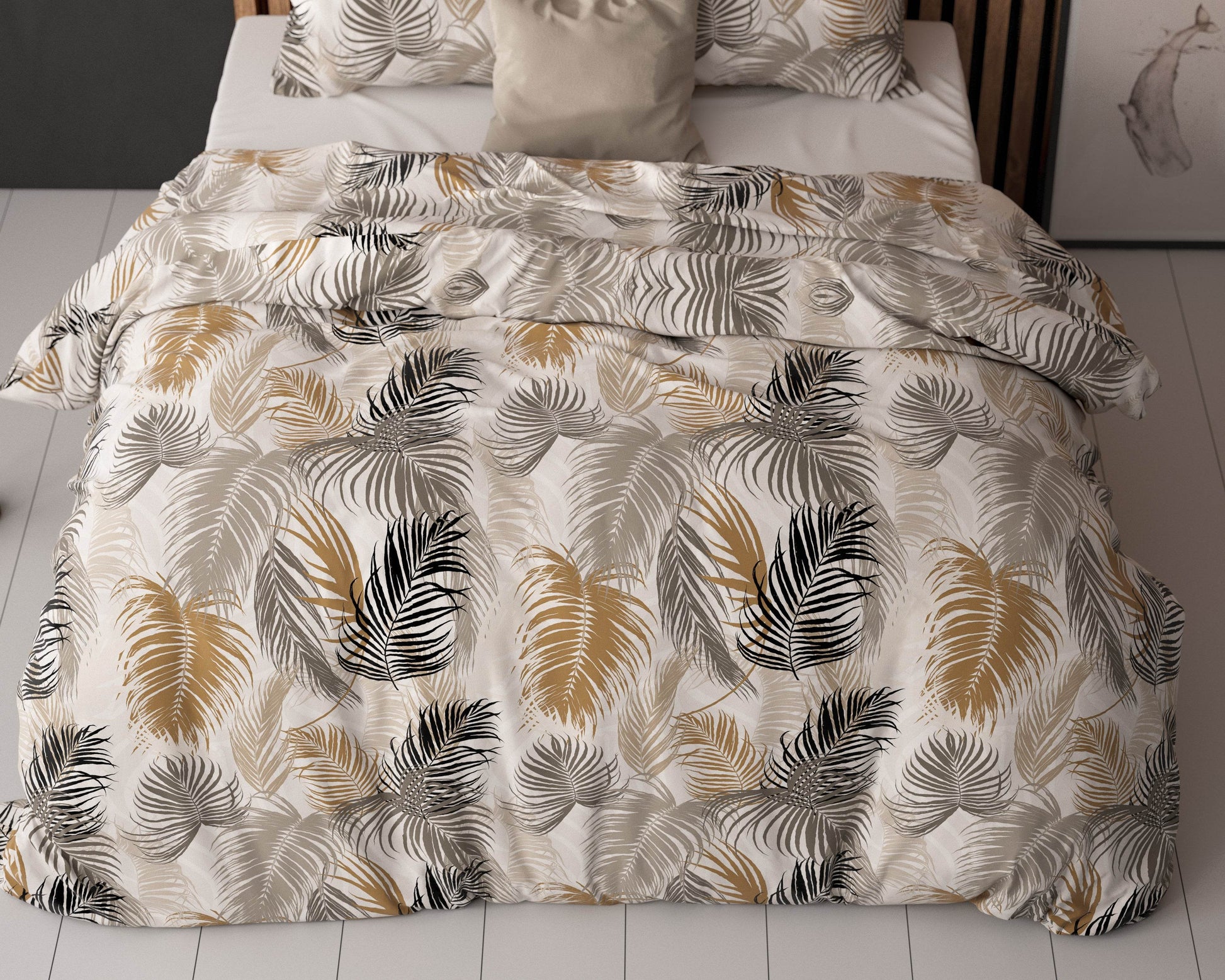 Bettbezug Feather District Sand 200 x 200/220 cm - Palo24
