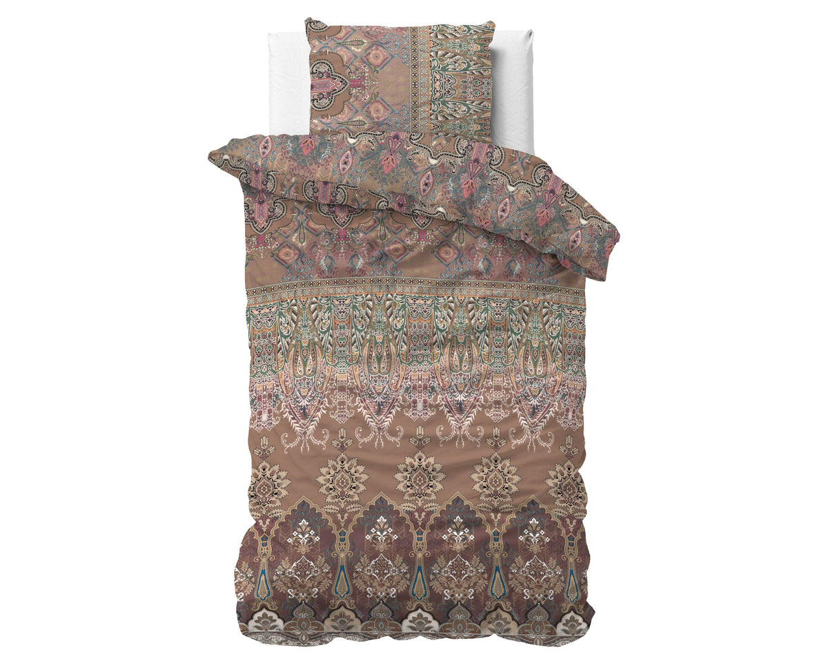 Bettbezug Berna Braun 140 x 200/220 cm - Palo24