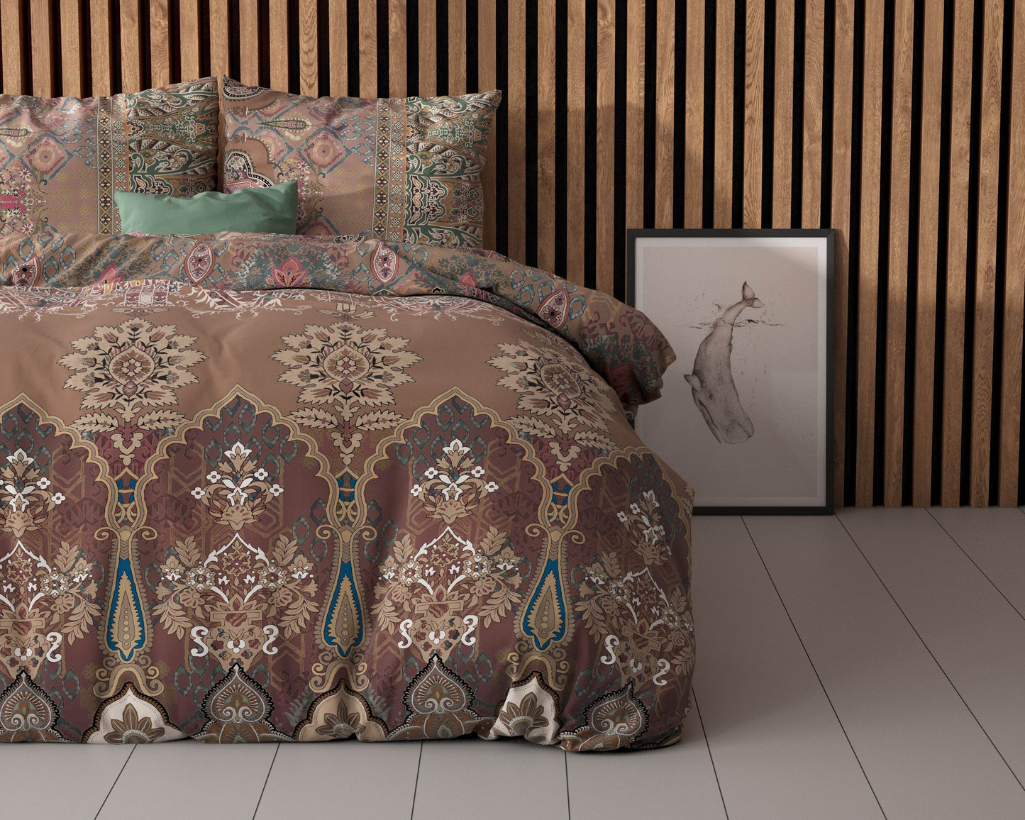 Bettbezug Berna Braun 240 x 200/220 cm - Palo24